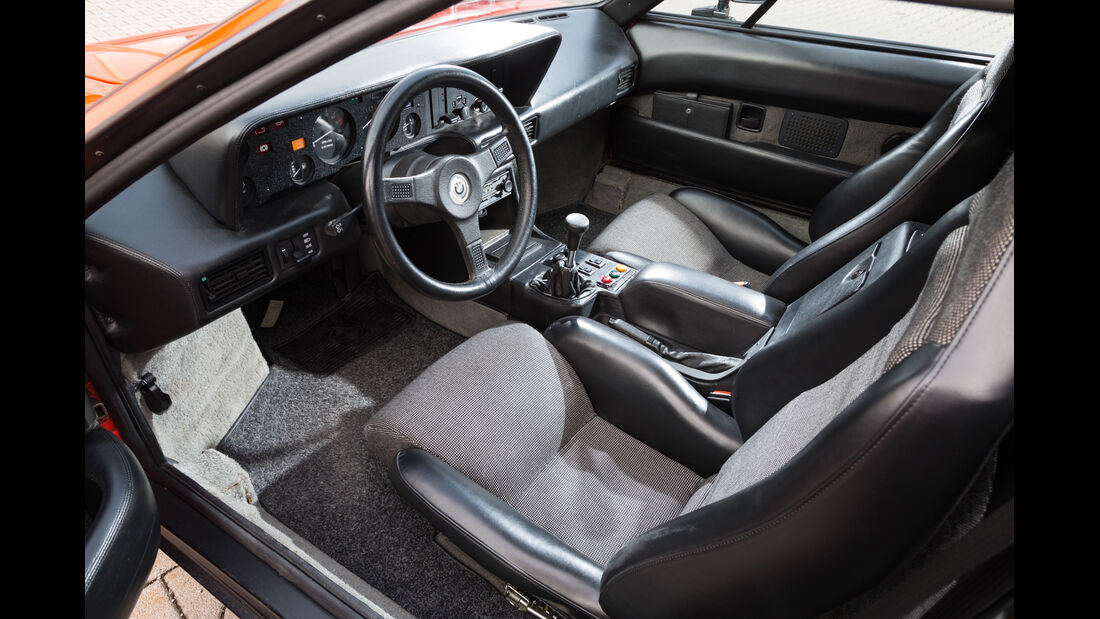 BMW M1, Cockpit, Lenkrad
