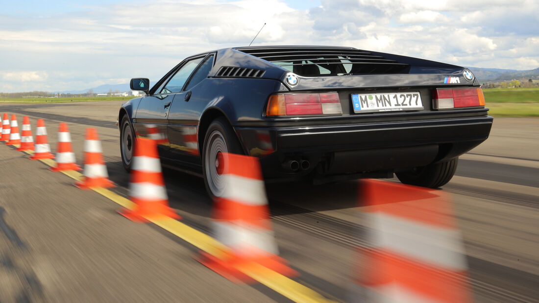 BMW M1, Heckansicht