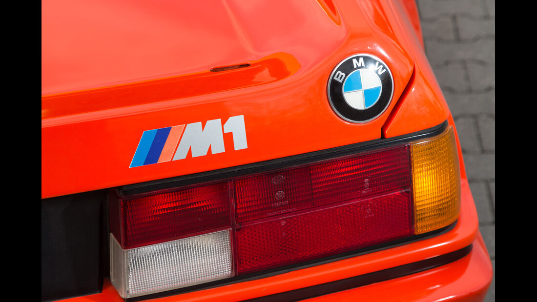 BMW M1, Heckleuchte