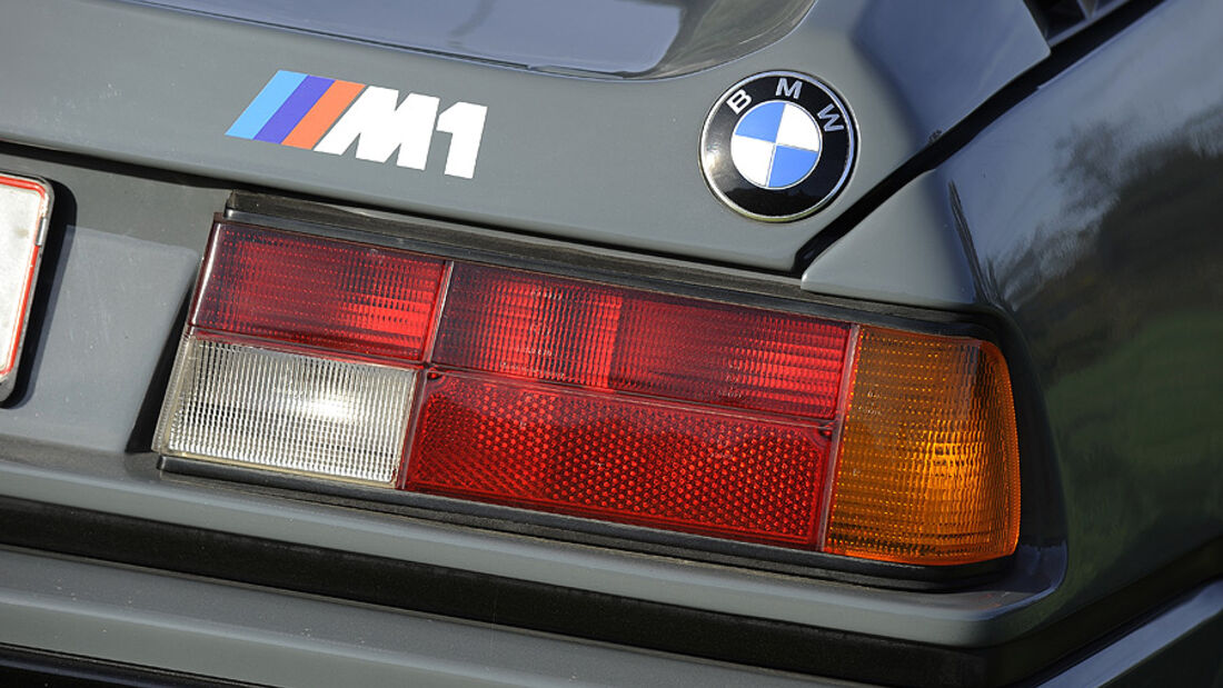 BMW M1, Rückleuchten