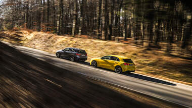 BMW M135i xDrive, Mercedes-AMG A 35 4Matic, Exterieur