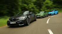 BMW M2 Coupé, Ford Focus RS, Mercedes-AMG A 45 4Matic