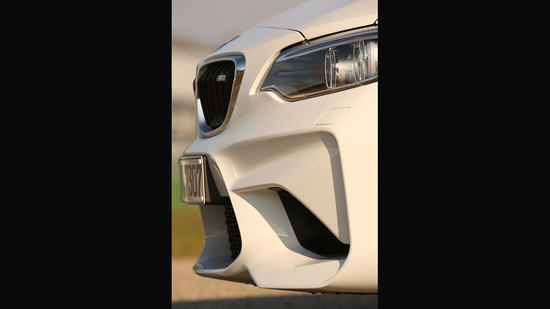 BMW M2 Coupé, Frontschürze