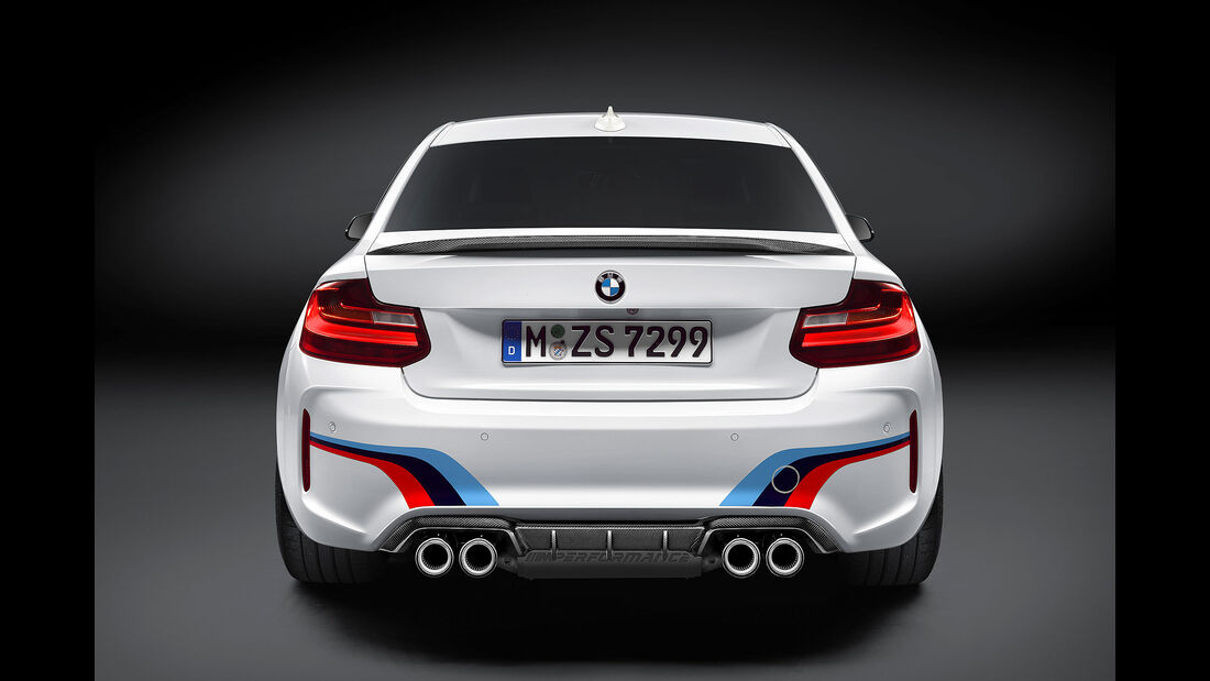 BMW M2 Coupé M Performace Parts Sperrfrist 12.2.00.00 Uhr