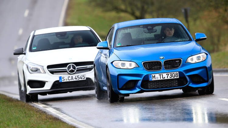 Kompaktsportwagent Bmw M2 Ledert Den Mercedes Amg Cla 45 Ab Auto Motor Und Sport