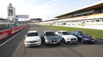 BMW M3, BMW Alpina B3, Audi RS5, Mercedes C 63 AMG