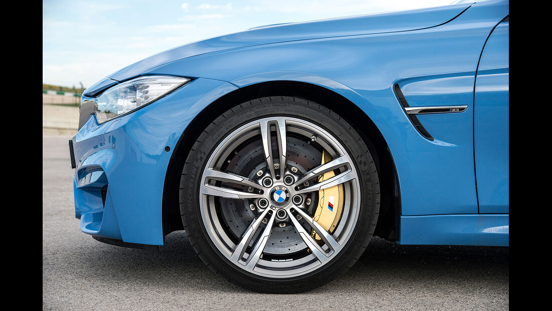 BMW M3, BMW M4, Reifen Fahrwerk, Bremsen