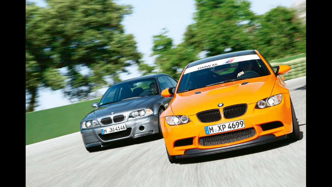 BMW M3 im Supertest Die fantastischen vier BMW M3Generationen AUTO