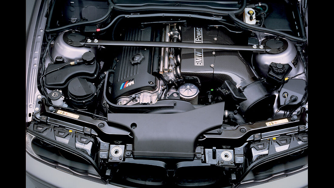 BMW M3 CSL, E46, Motor