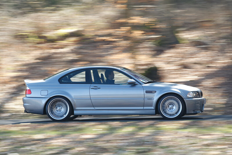 BMW M3 CSL, Seitenansicht