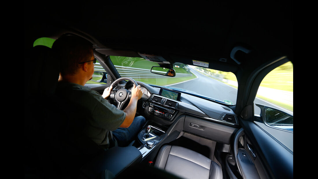 BMW M3, Cockpit, Fahrersicht