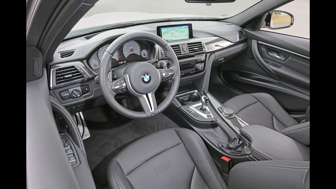 BMW M3 Competition, Cockpit