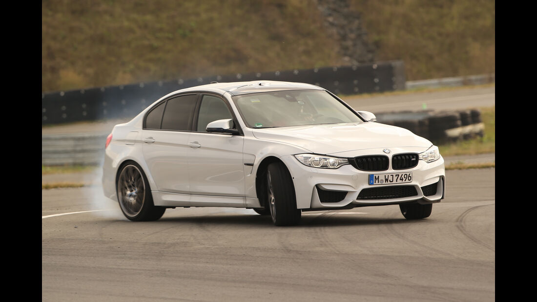 BMW M3 Competition, Driften