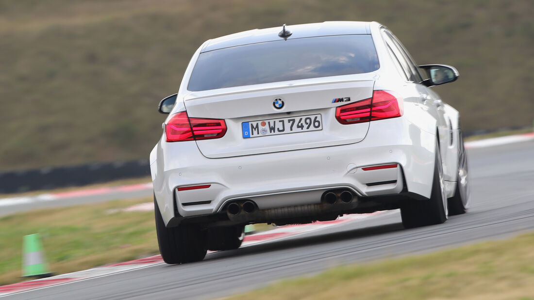 BMW M3 Competition, Heckansicht