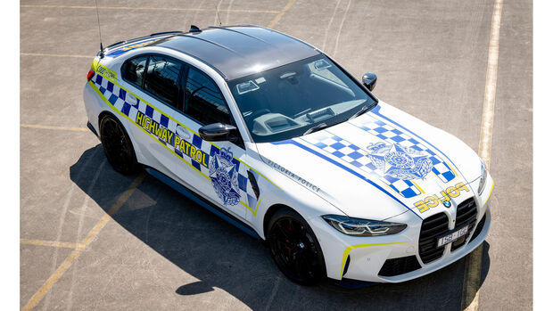 BMW M3 Competition Victoria Police