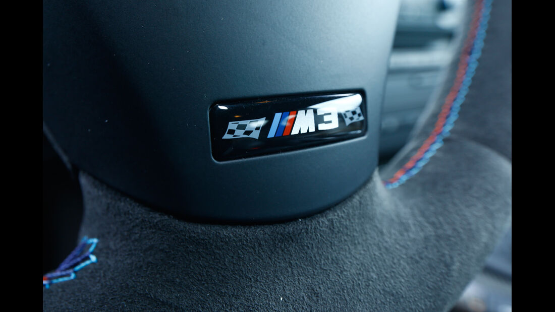 BMW M3 Coupé  E92, Emblem, Lenkrad