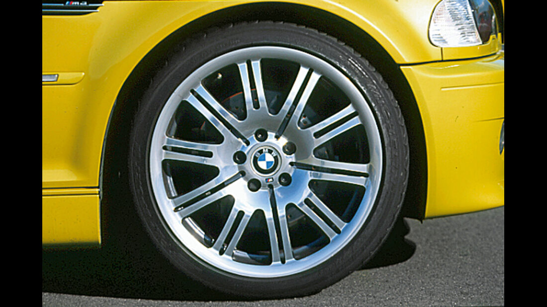 BMW M3 (E 46), Rad