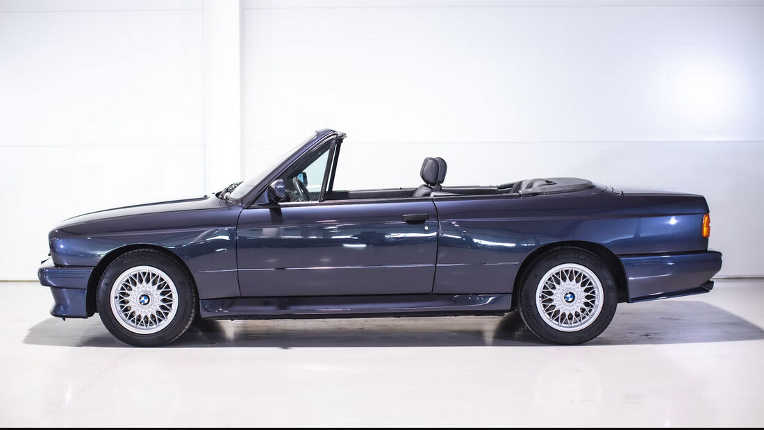 BMW 3'er Cabrio E30 Indoor Autoabdeckung - Maßgeschneidert - Blau