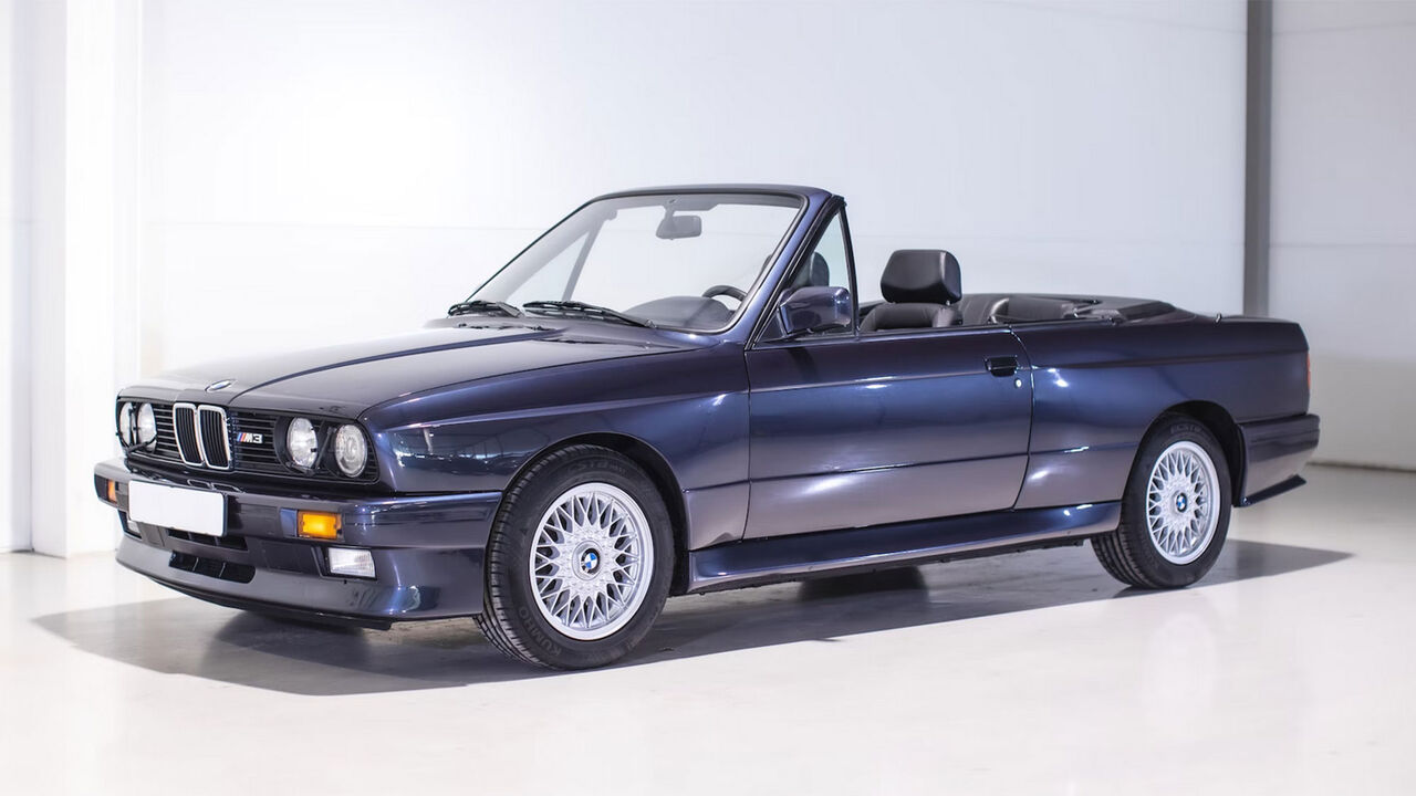 M3 E30 Cabriolet von 1989, bei BMW restauriert