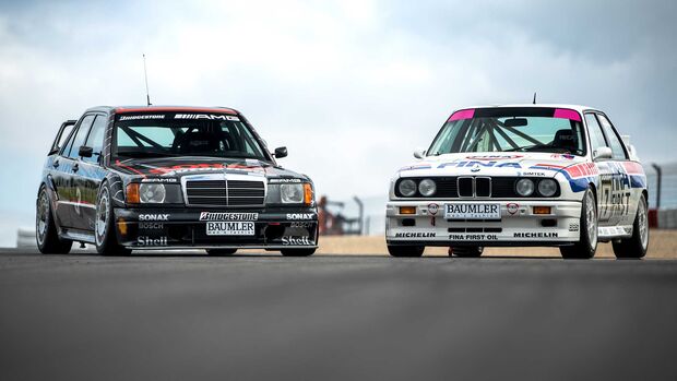 BMW M3 E30 DTM Mercedes 190E Evo DTM