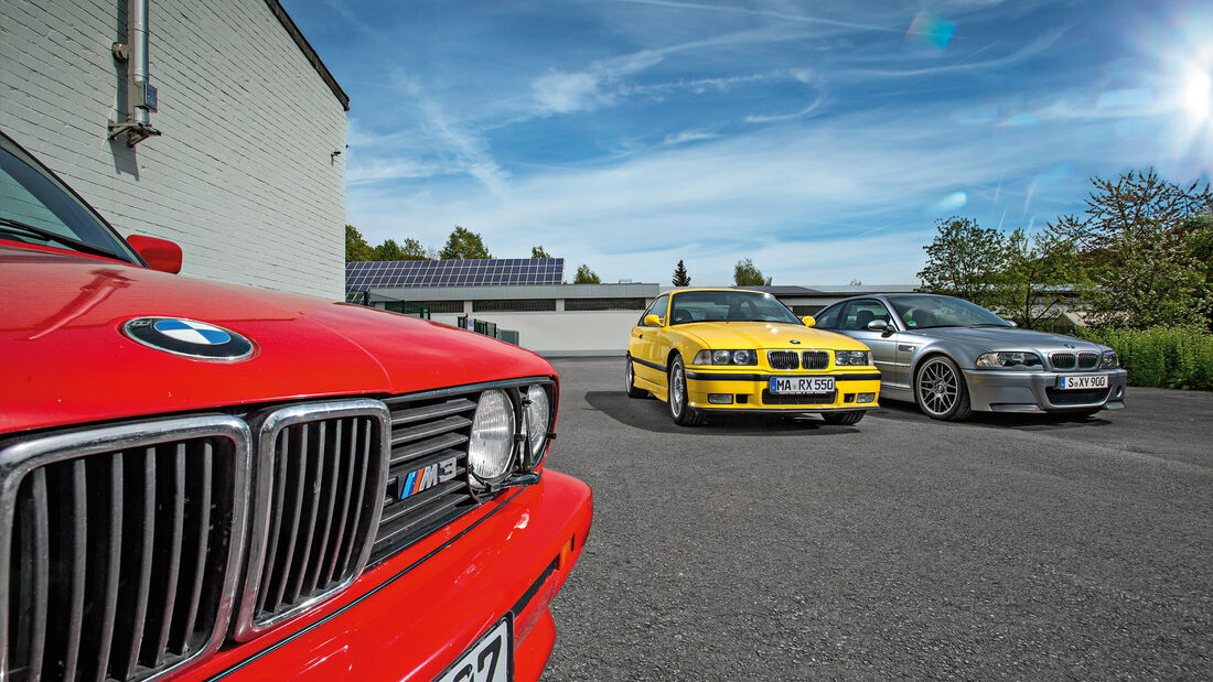 BMW M3 E30, E36, E46 