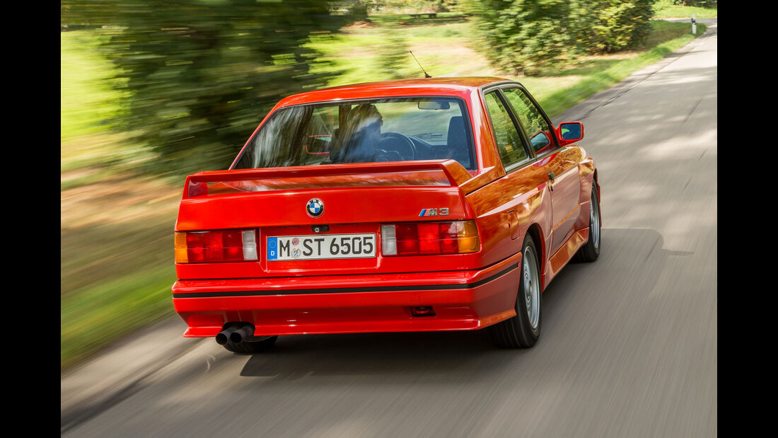BMW M3, E30, Heckansicht