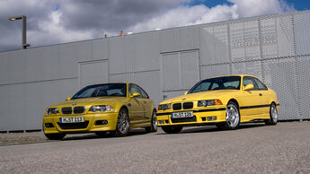 BMW M3 E36, BMW M3 E46, Exterieur
