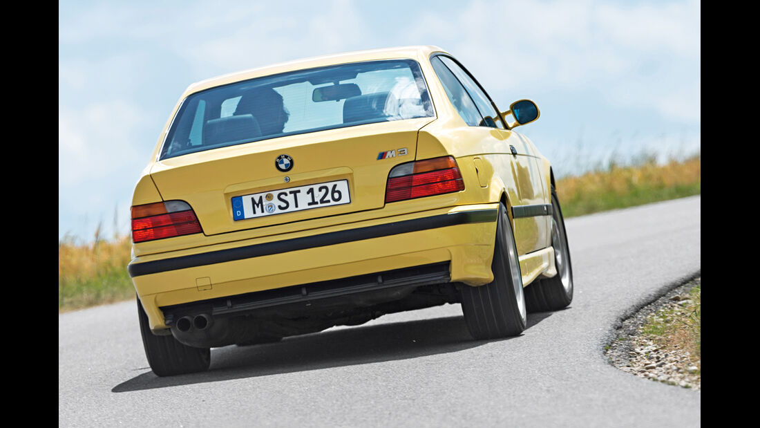 BMW M3 (E36), Heckansicht