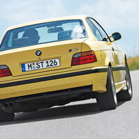 BMW M3 (E36), Heckansicht