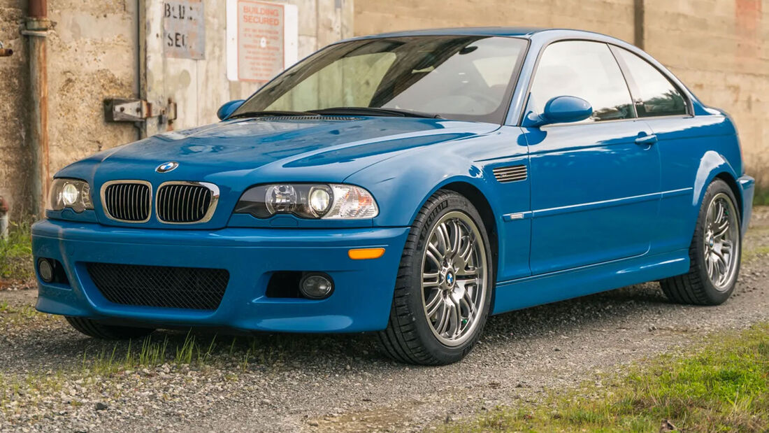 BMW M3 E46 (2004) Coupé Laguna Seca Blau