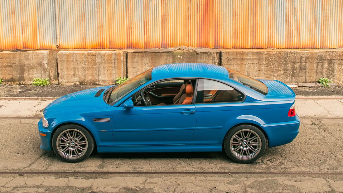 BMW M3 E46 (2004) Coupé Laguna Seca Blau