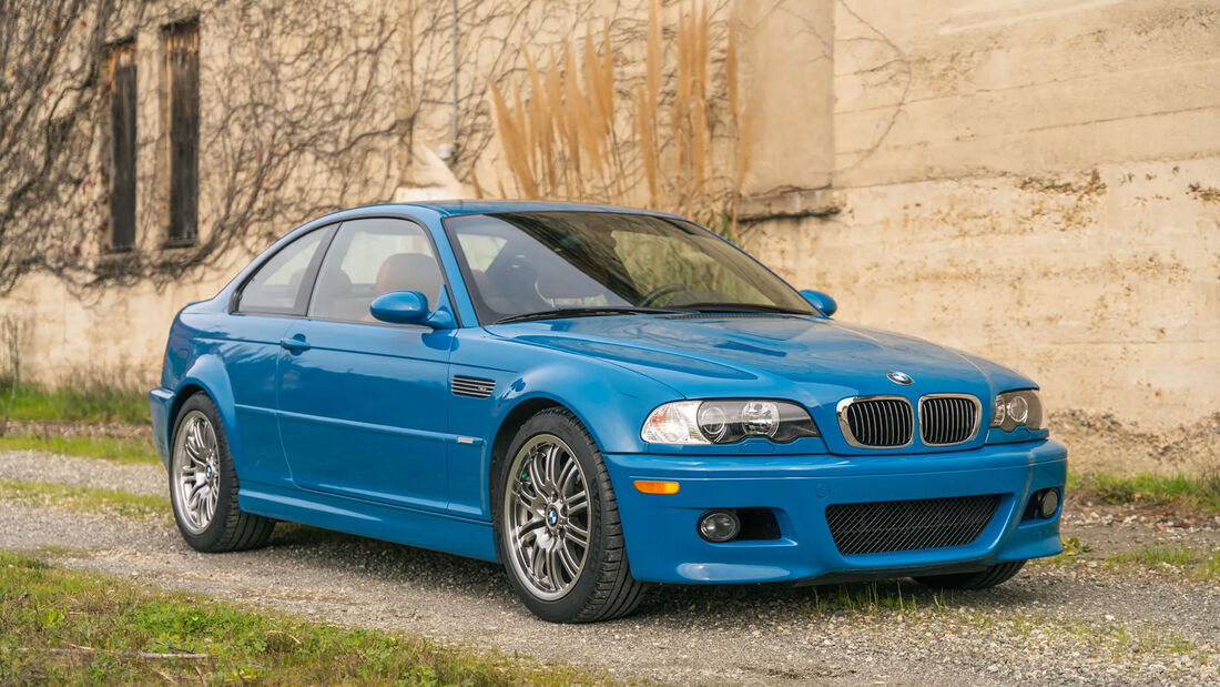 BMW M3 E46 (2004) Coupé Laguna Seca Blau