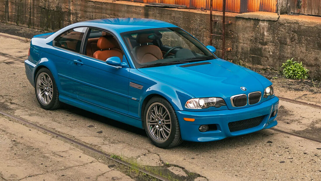 BMW M3 E46 (2004) Coupé Laguna Seca Blau