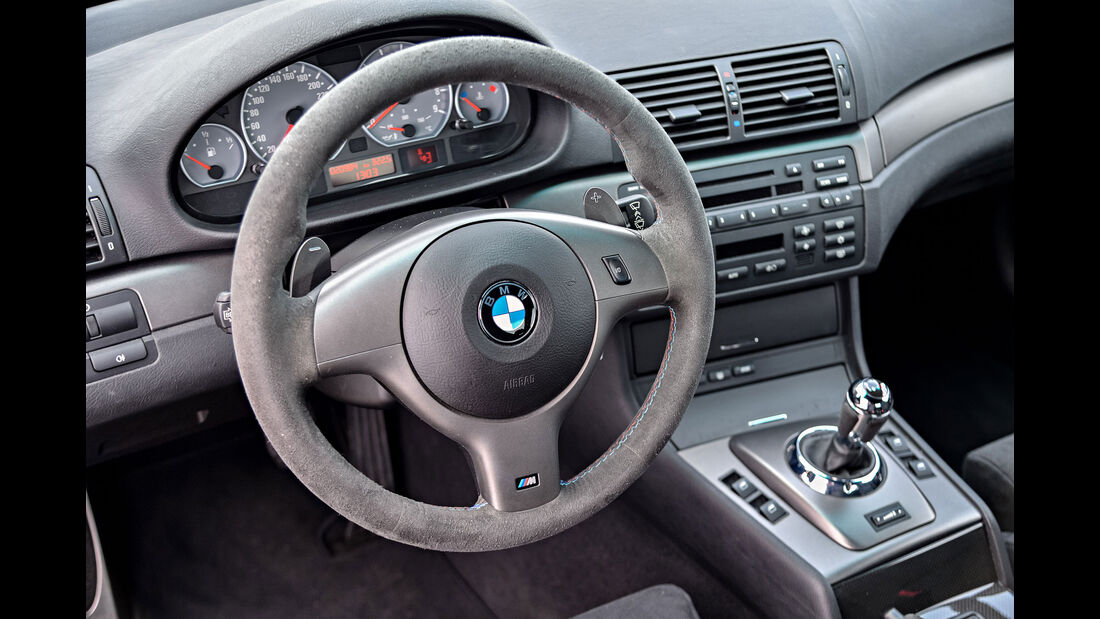 BMW M3 E46 CSL - Lenkrad - Innenraum