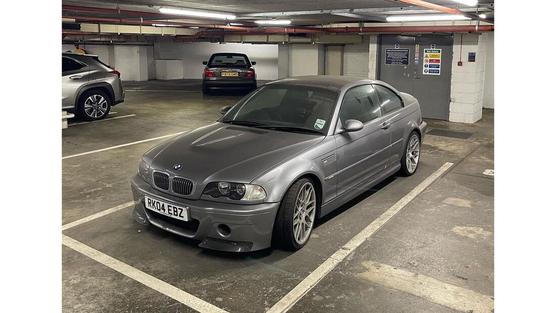 BMW M3 E46 CSL in Tiefgarage