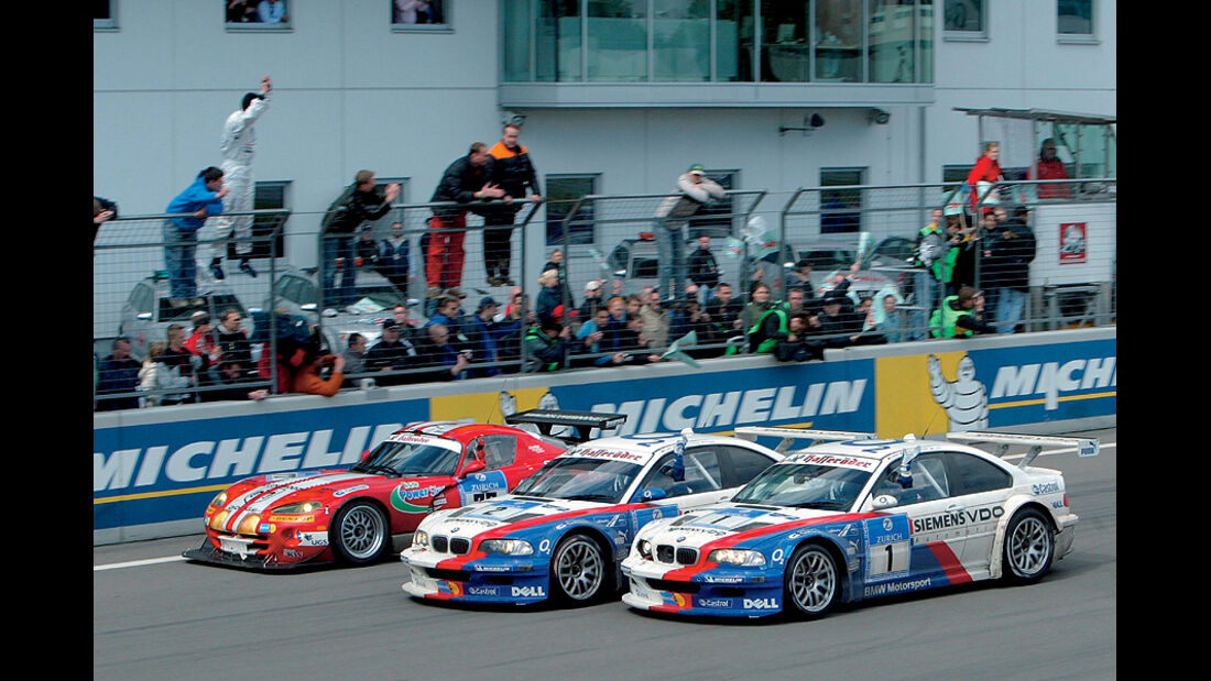 BMW M3 GTR, E46, Nordschleife, Nürburgring, 24h Rennen, Doppelsieg 2005