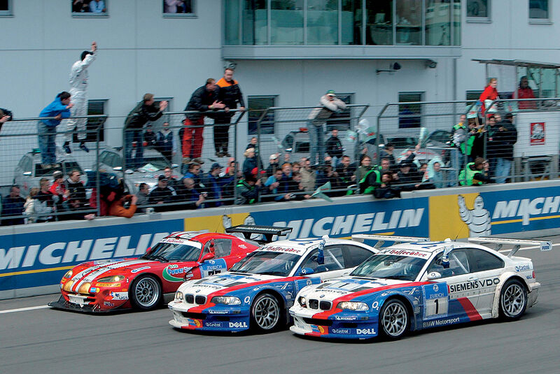BMW M3 GTR, E46, Nordschleife, Nürburgring, 24h Rennen, Doppelsieg 2005