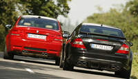 BMW M3, Mercedes CLK 63 AMG Black Series