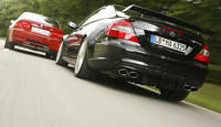 BMW M3, Mercedes CLK 63 AMG Black Series