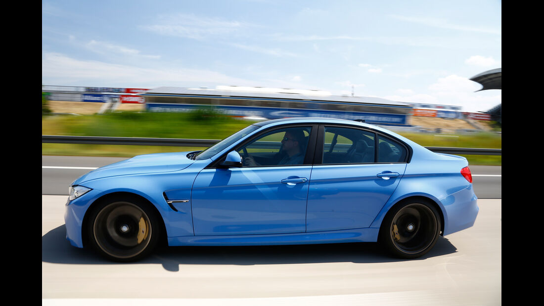 BMW M3, Seitenansicht