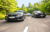 BMW M340i Touring xDrive, Mercedes-AMG C 43 T 4Matic, Volvo V60 T8 Polestar Engineered, Exterieur