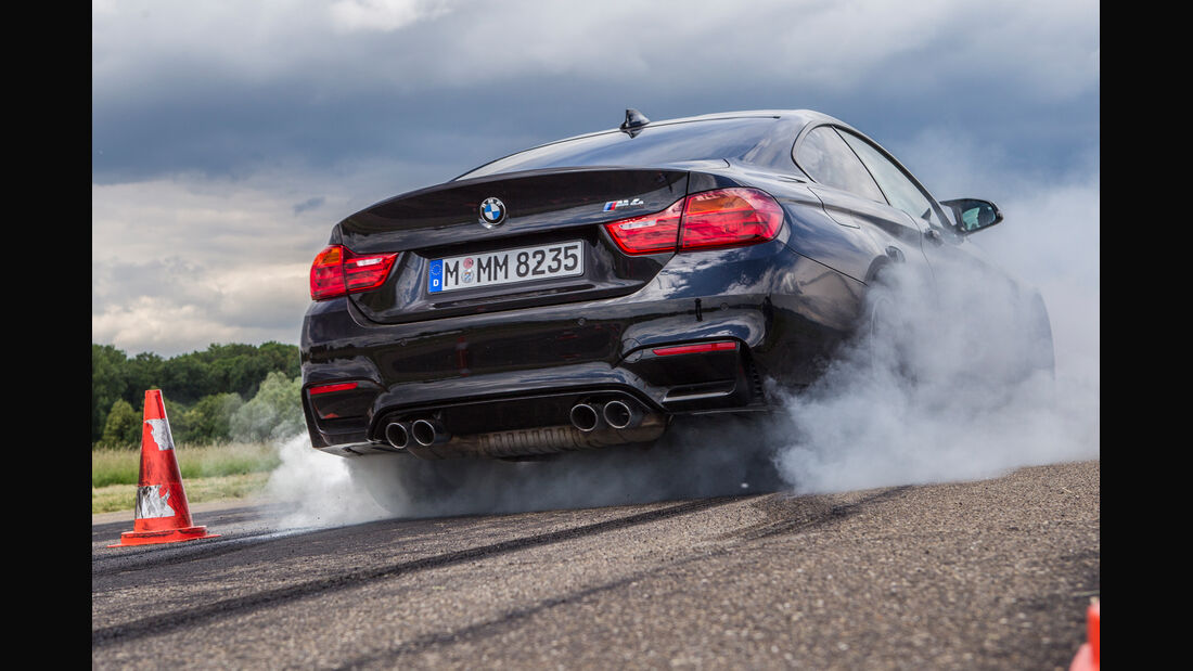 BMW m4 Burnout