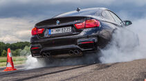 BMW M4, Burnout, Start