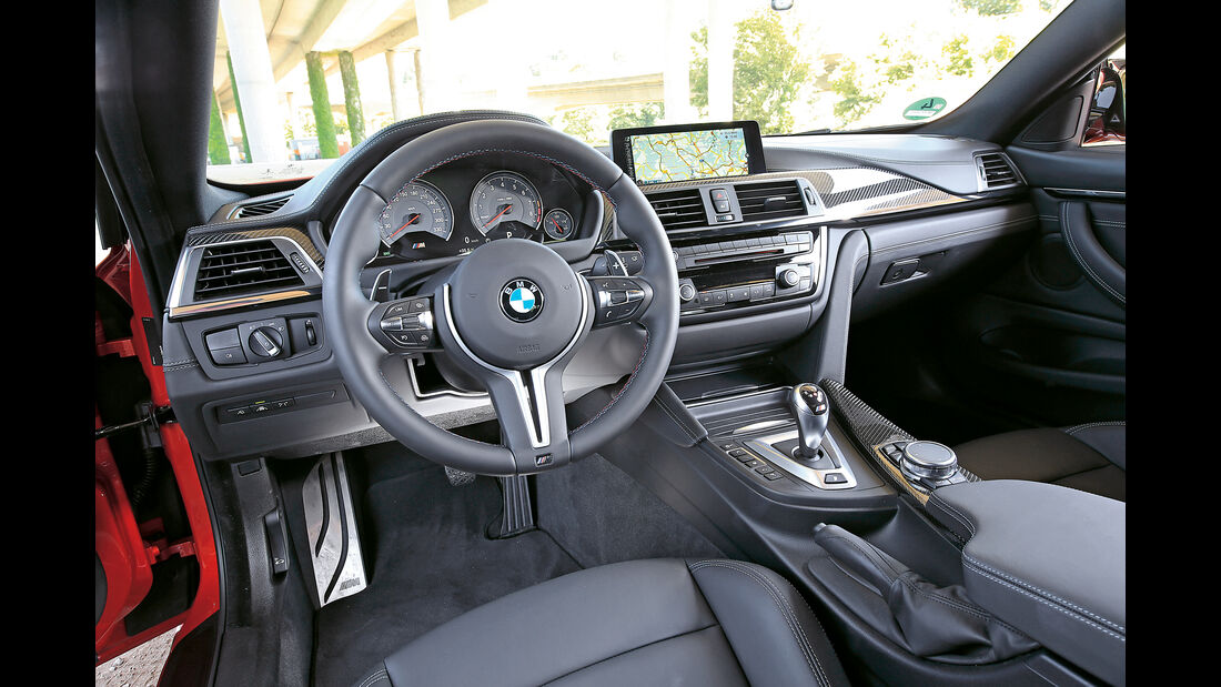 BMW M4 Competition, Cockpit