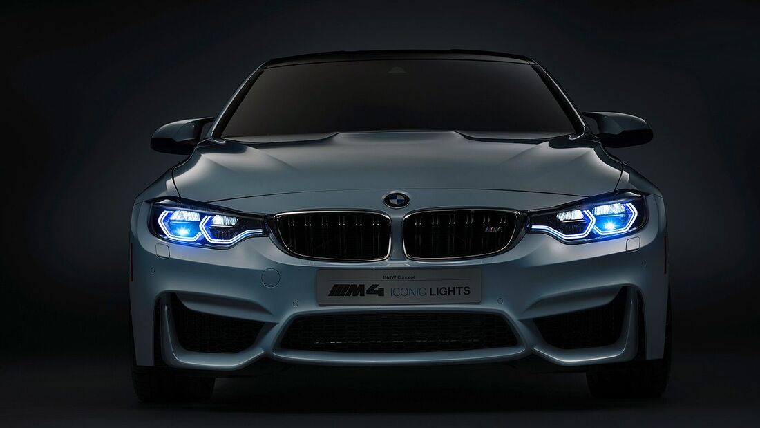 BMW M4 Concept Iconic Lights