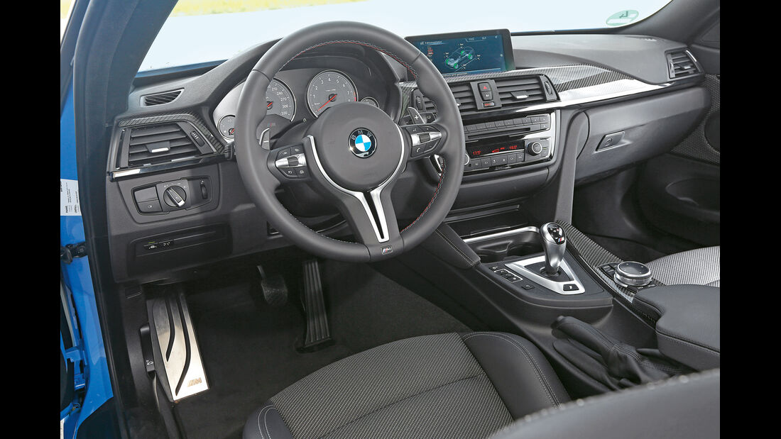 BMW M4 Coupé, Cockpit