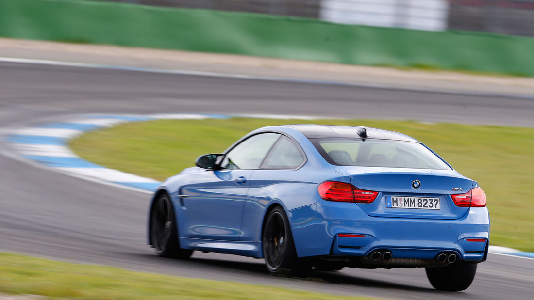 BMW M4 Coupé, Heckansicht