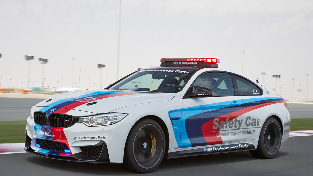 BMW M4 Coupé Safety Car, Seitenansicht