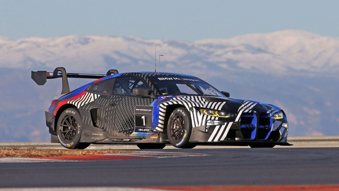 BMW M4 GT3 Test in Monteblanco und Almeria 