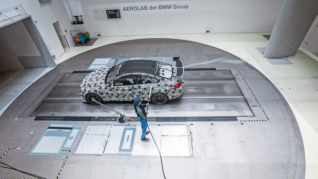 BMW M4 GT4, Strömungskanal, Technik